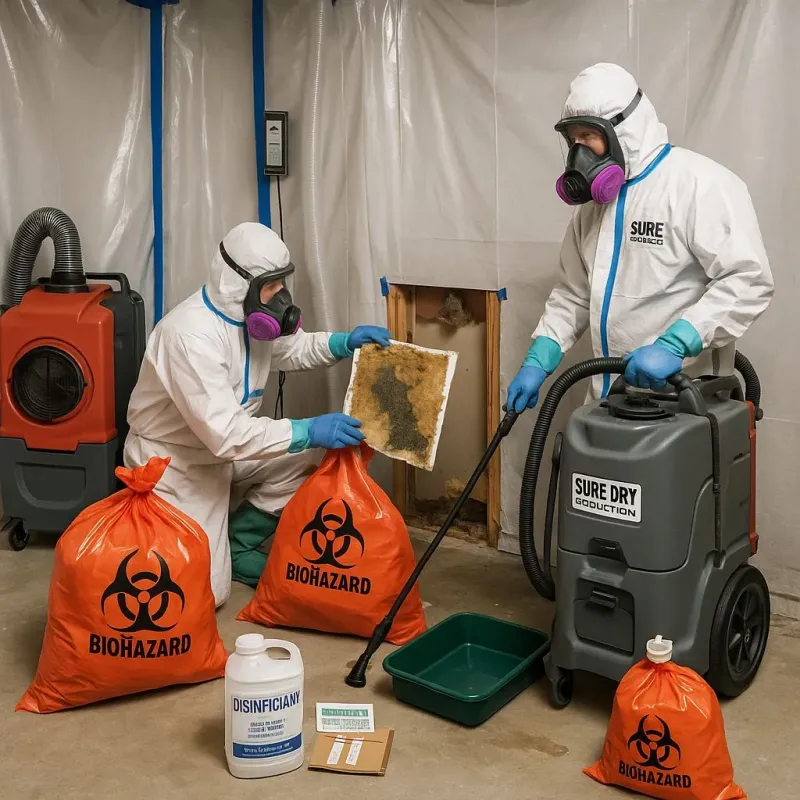 Contaminated Water Handling Protocols process in South Jordan Heights, UT